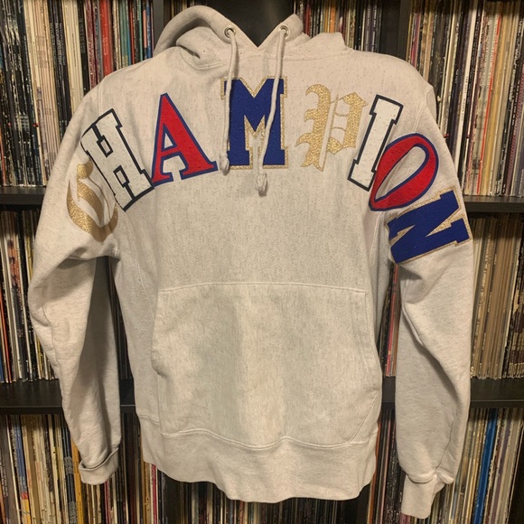 Champion Other - Reverse Weave Big Lettered Champion Hoodie